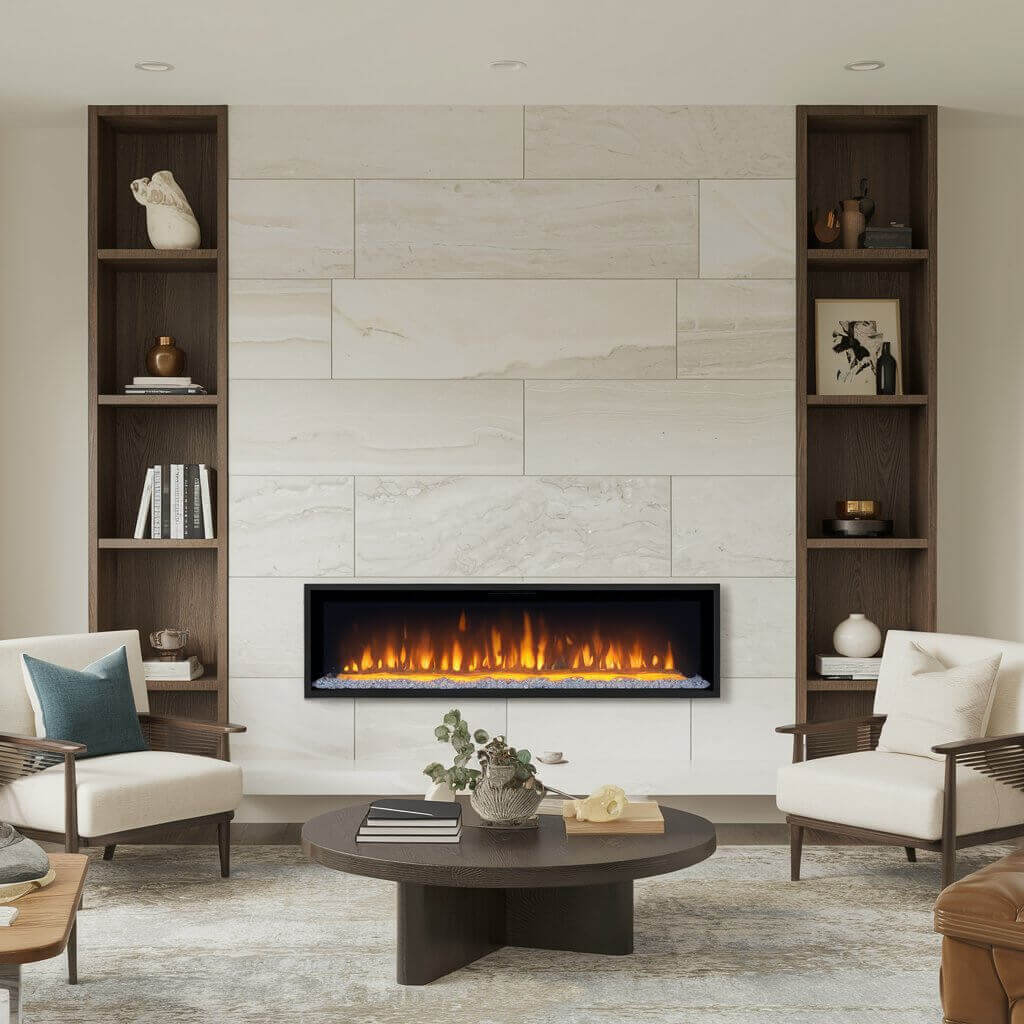 Modern Electric Fireplace